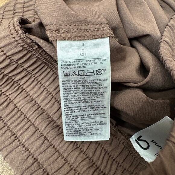 Gap Women's GapFit High Rise Runaround Pants size Small in Peppercorn Brown - Picture 7 of 7